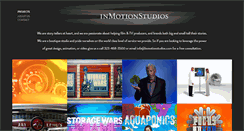 Desktop Screenshot of inmotionstudios.com